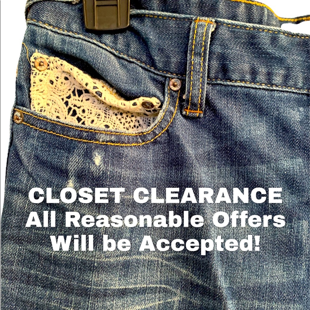 Preparing for New Merchandise, so I’m clearing out my closet.